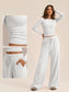 Pintuck Lounge Set