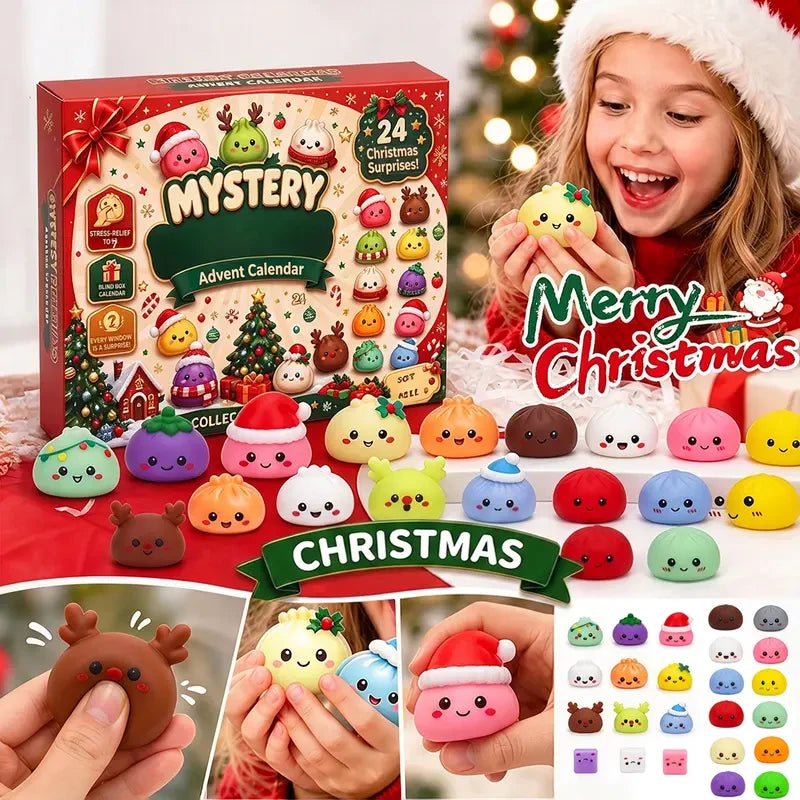 Christmas Mini Squishies Advent Calendar
