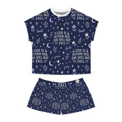 God Is Within Her PJ Set