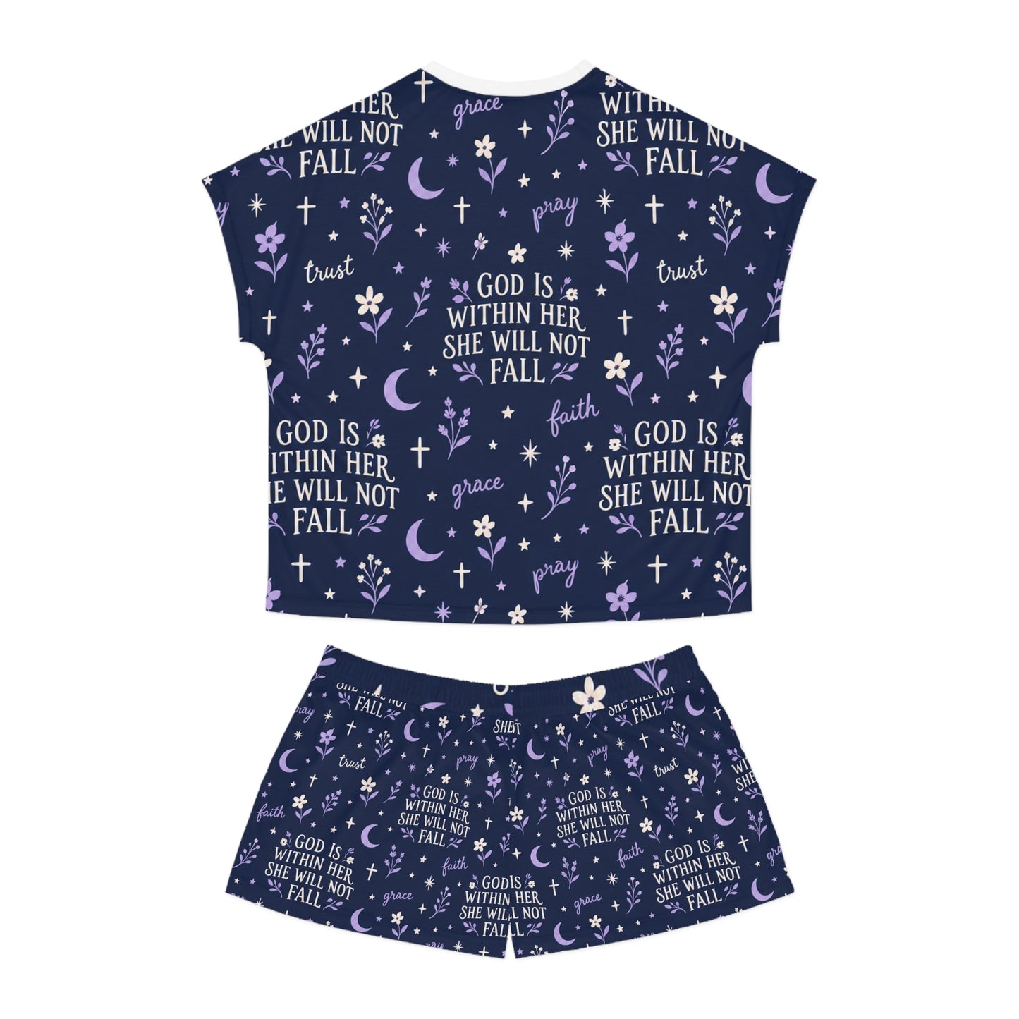God Is Within Her PJ Set
