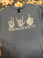 Peace Love Petty Skeleton Graphic Tee