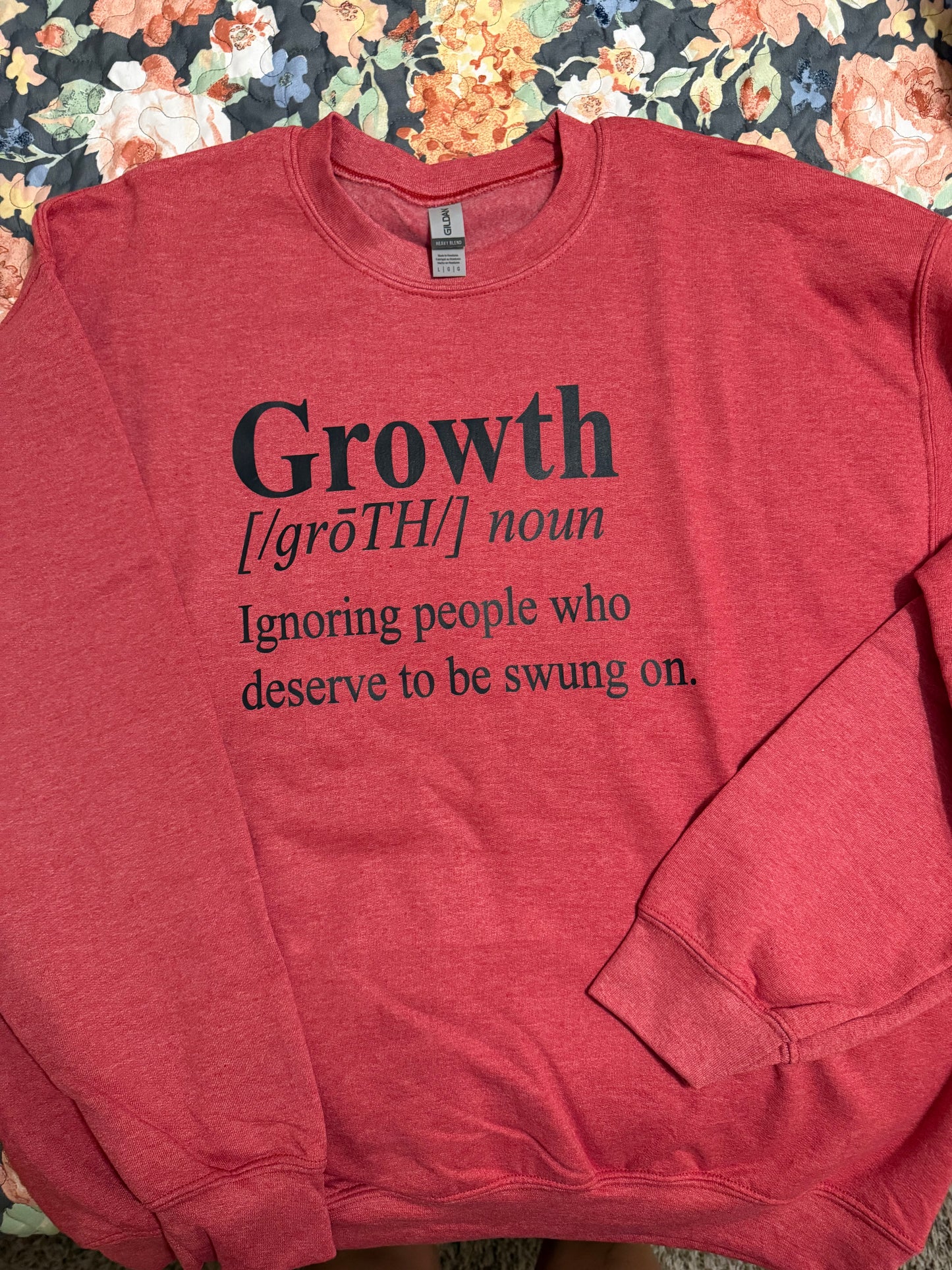 Growth Definition Crewneck
