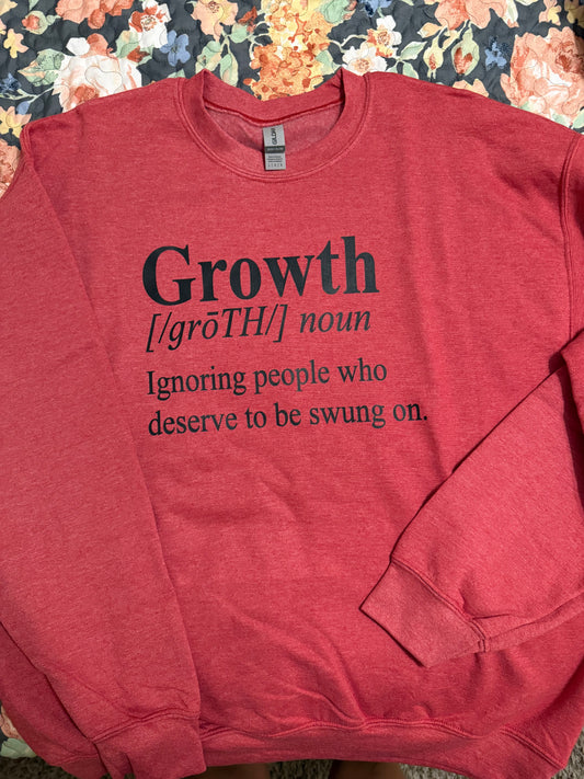 Growth Definition Crewneck