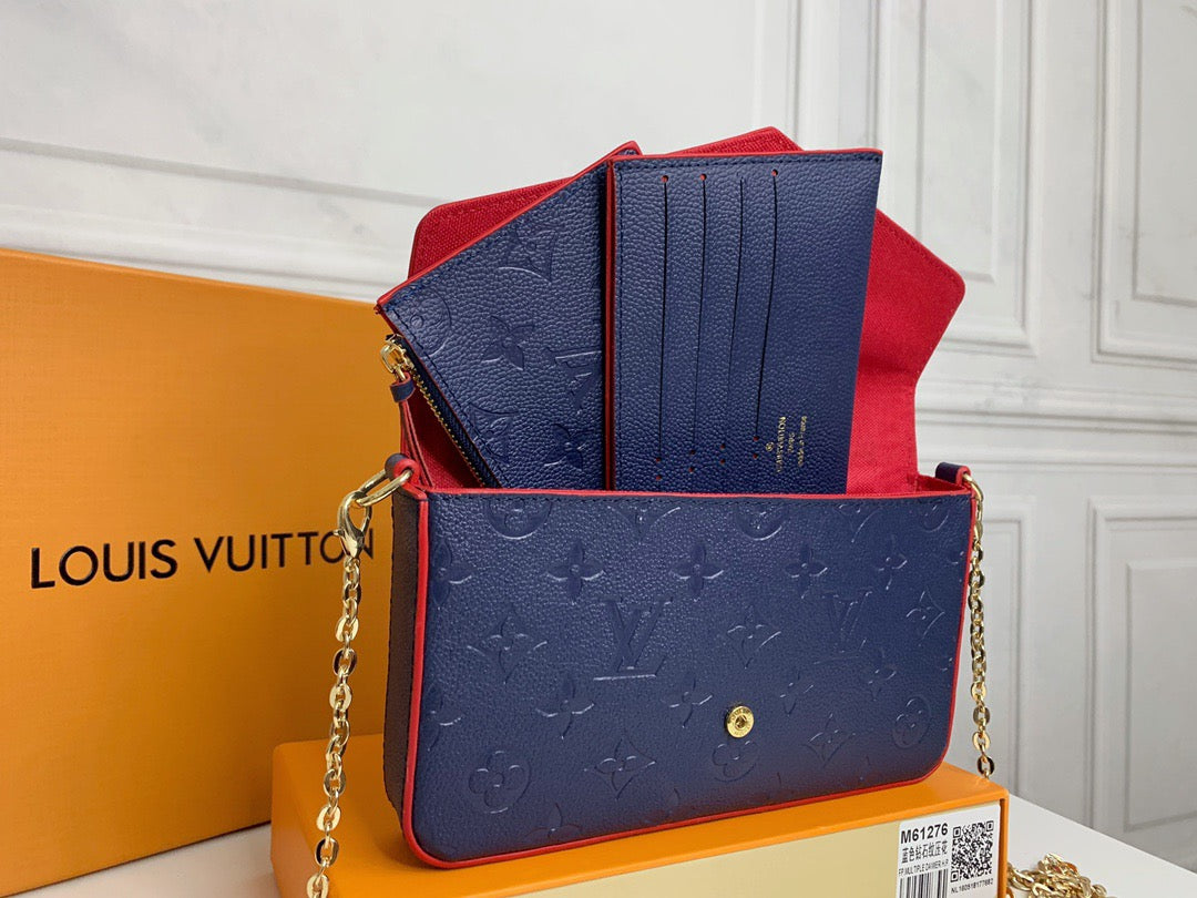 Hot Pink Embossed Crossbody