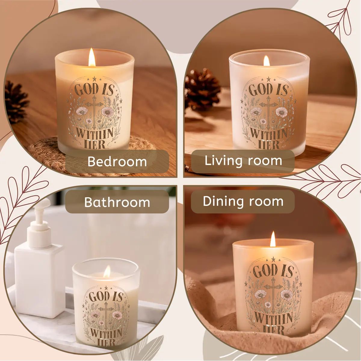GOD IS WITHIN HER CANDLE